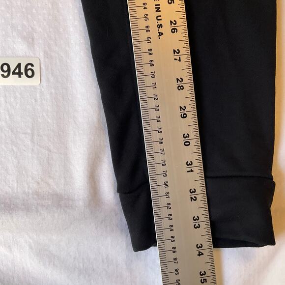 Adidas Big Kid Joggers Pants size L Black Casual Stretchy Elastic Waist - Picture 3 of 10